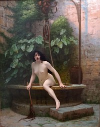 “A Verdade Saindo do Poço “ de Jean-Léon Gérôme